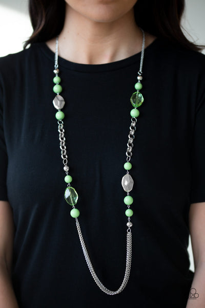 Marina Majesty - Green Necklace