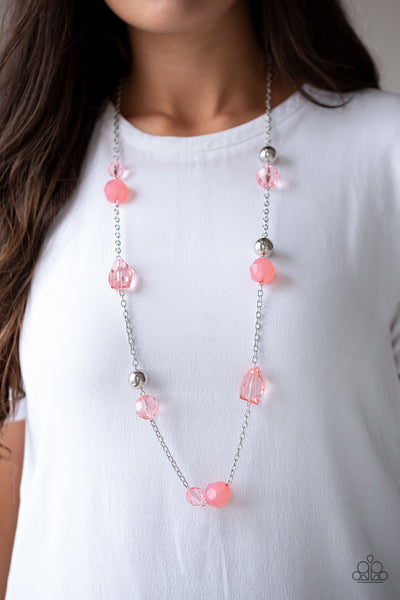 Royal Roller - Orange Necklace