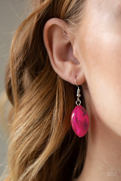 Beachfront Beauty - Pink Necklace