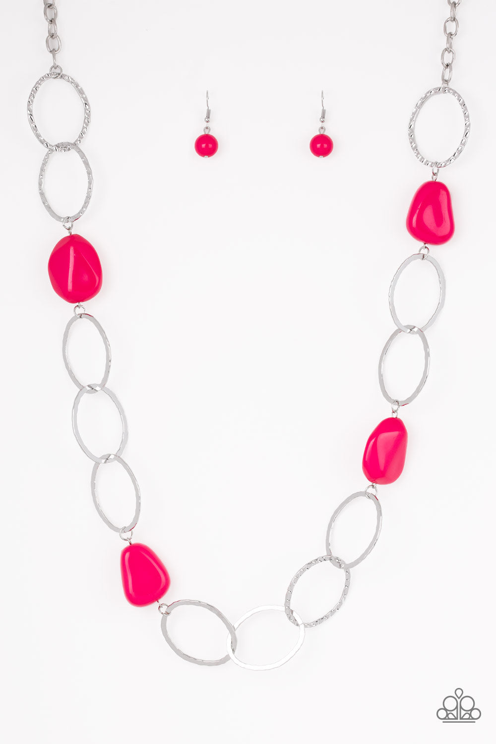 Modern Day Malibu - Pink Necklace