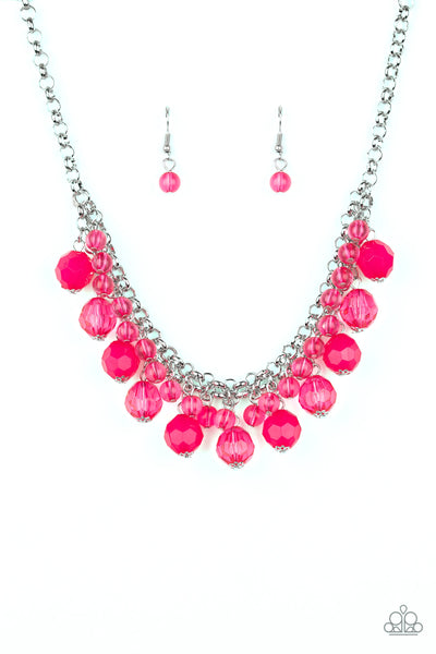 Fiesta Fabulous - Pink Necklace