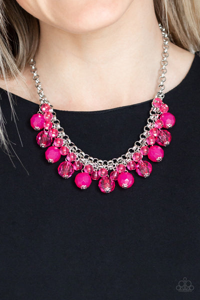 Fiesta Fabulous - Pink Necklace