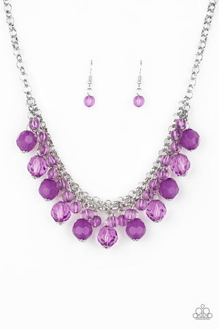 Fiesta Fabulous - Purple Necklace