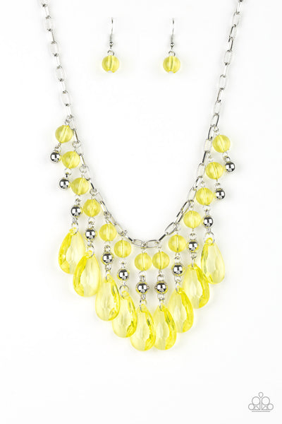Beauty School Drop Out - Yellow Necklace
