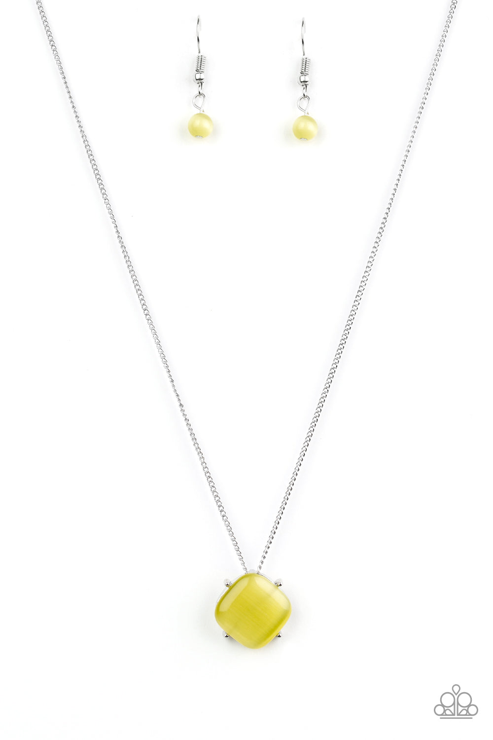 You GLOW Girl - Yellow Necklace