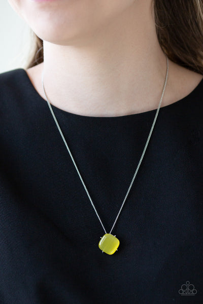 You GLOW Girl - Yellow Necklace