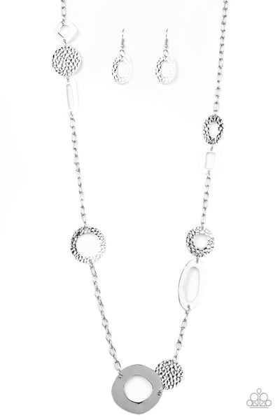 Metro Scene - Silver Necklace