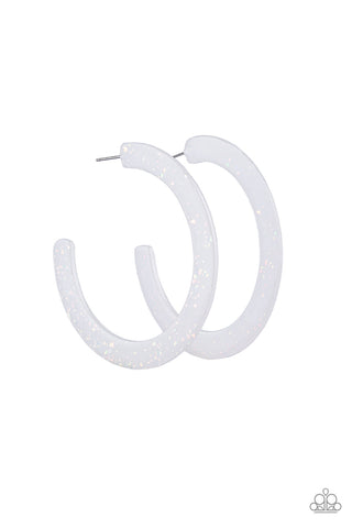 HAUTE Tamale - White Earrings