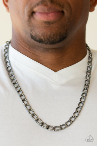 Big Win - Black Urban Necklace