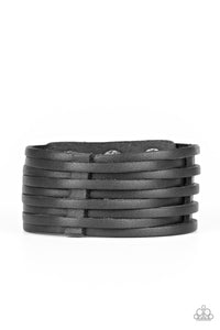 The Starting Lineup - Black Wrap Urban Bracelet