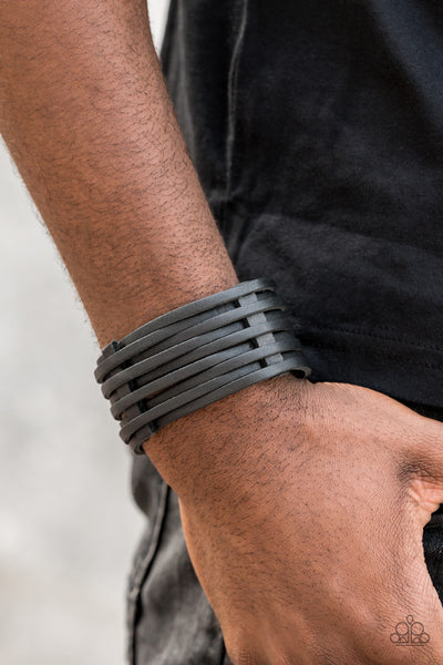 The Starting Lineup - Black Wrap Urban Bracelet