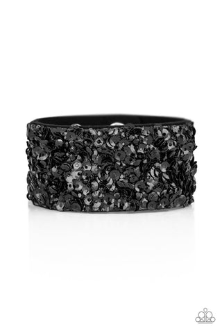 Starry Sequins - Black Urban Bracelet