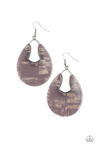 Pool Hopper - Silver Earrings
