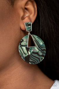 Let HEIR Rip! - Green Earrings