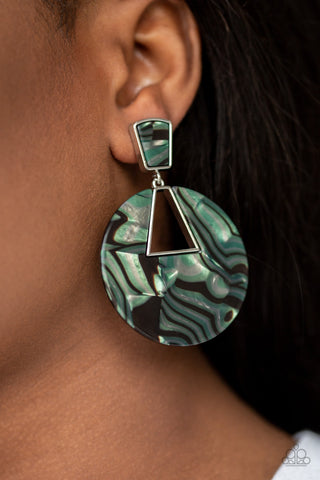 Let HEIR Rip! - Green Earrings