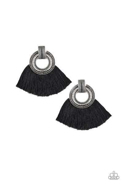 I Am Spartacus - Black Earrings