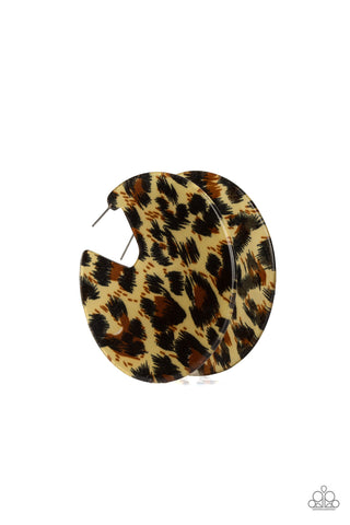 Haute Savannah - Brown Earrings