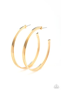 Wheelhouse - Gold Hoop Earrings