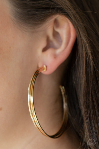 Wheelhouse - Gold Hoop Earrings