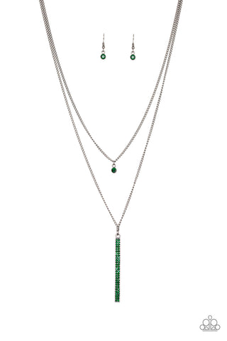 Stratospheric - Green Necklace