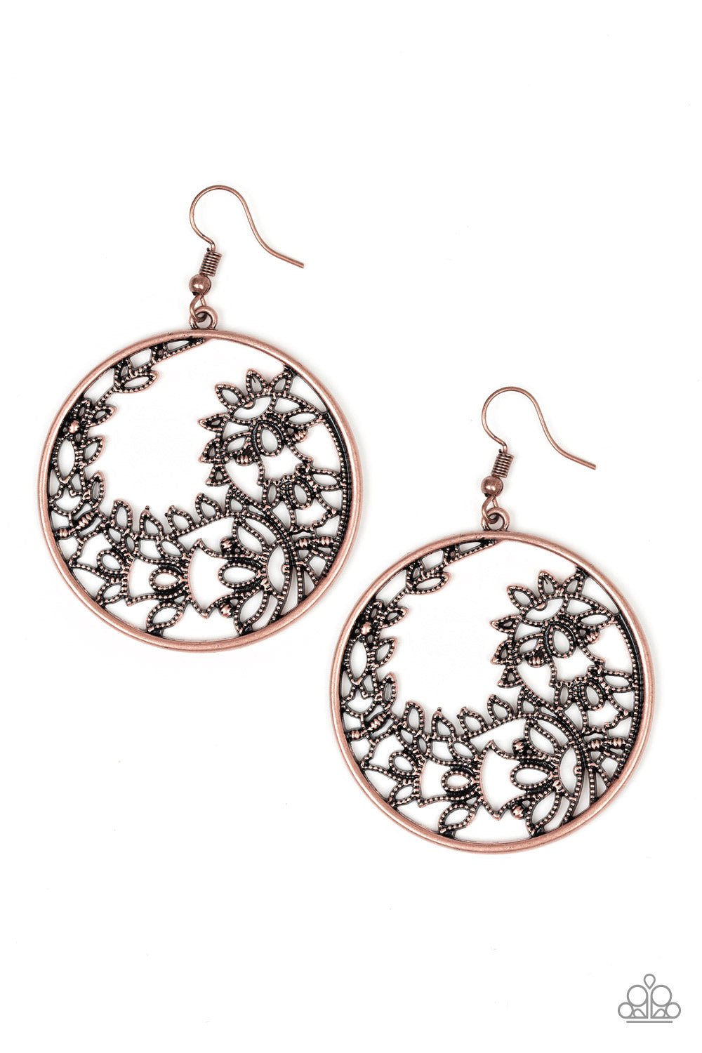 Get Into VINE - Copper Earrings