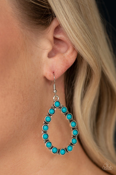 Sagebrush Sunsets - Blue Earrings