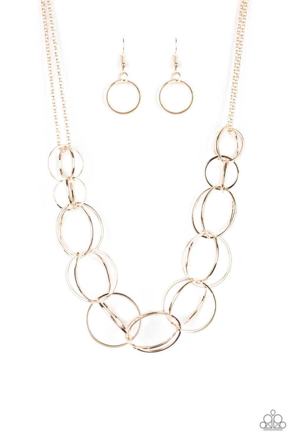 Space Walk - Rose Gold Necklace