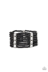 Get In Line - Black Bracelet