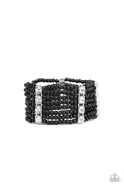Get In Line - Black Bracelet