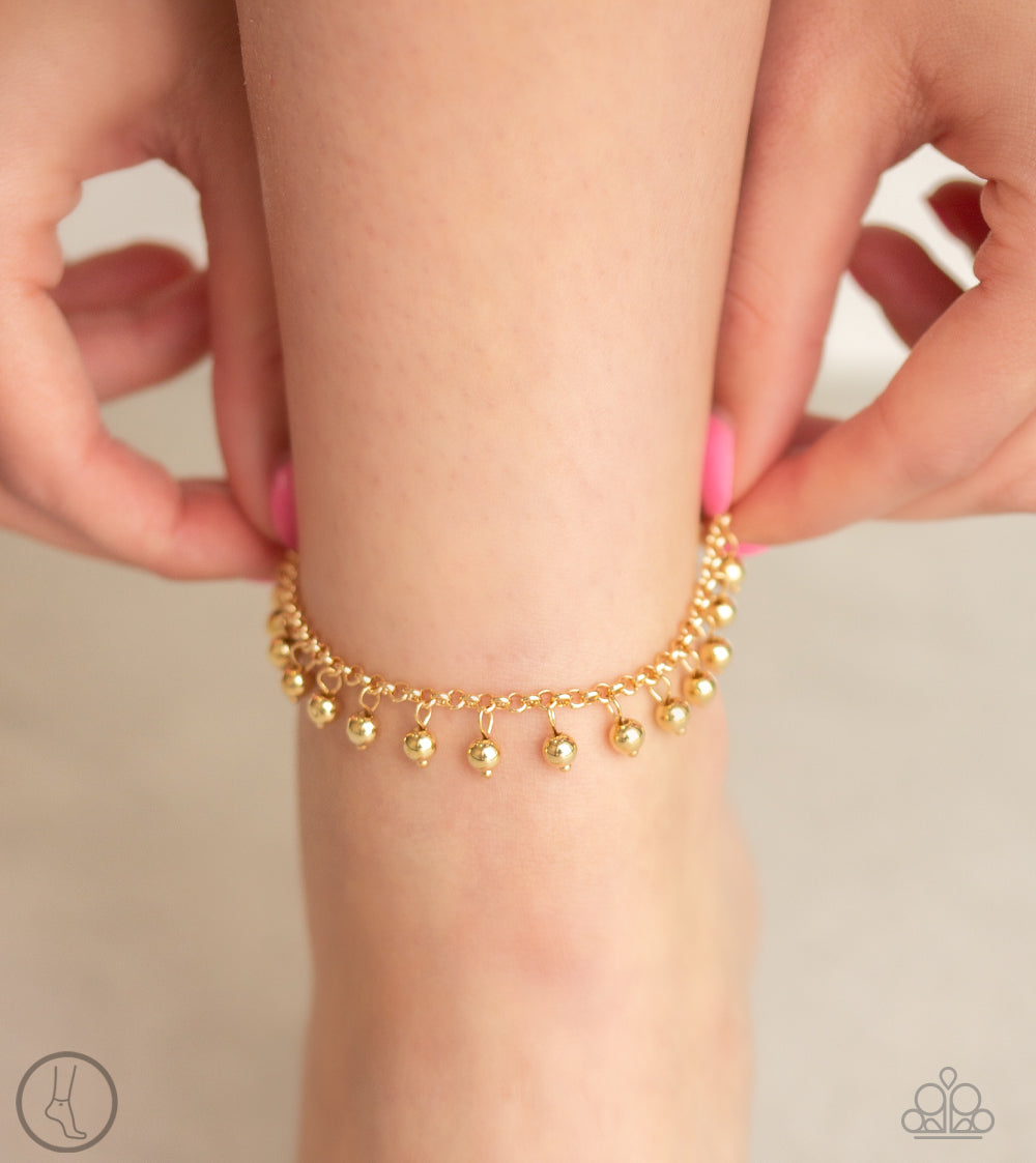 West Coast Cruzin - Gold Anklet