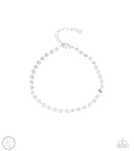 Beach Shimmer - Silver Anklet