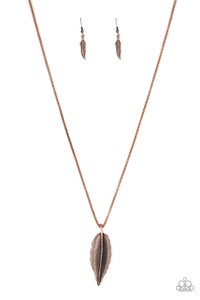 Feather Forager - Copper Necklace