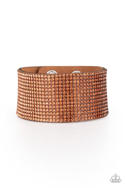 Fade Out - Brown Wrap Urban Bracelet