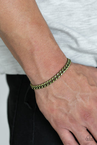Goal! - Brass Men's Bracelet
