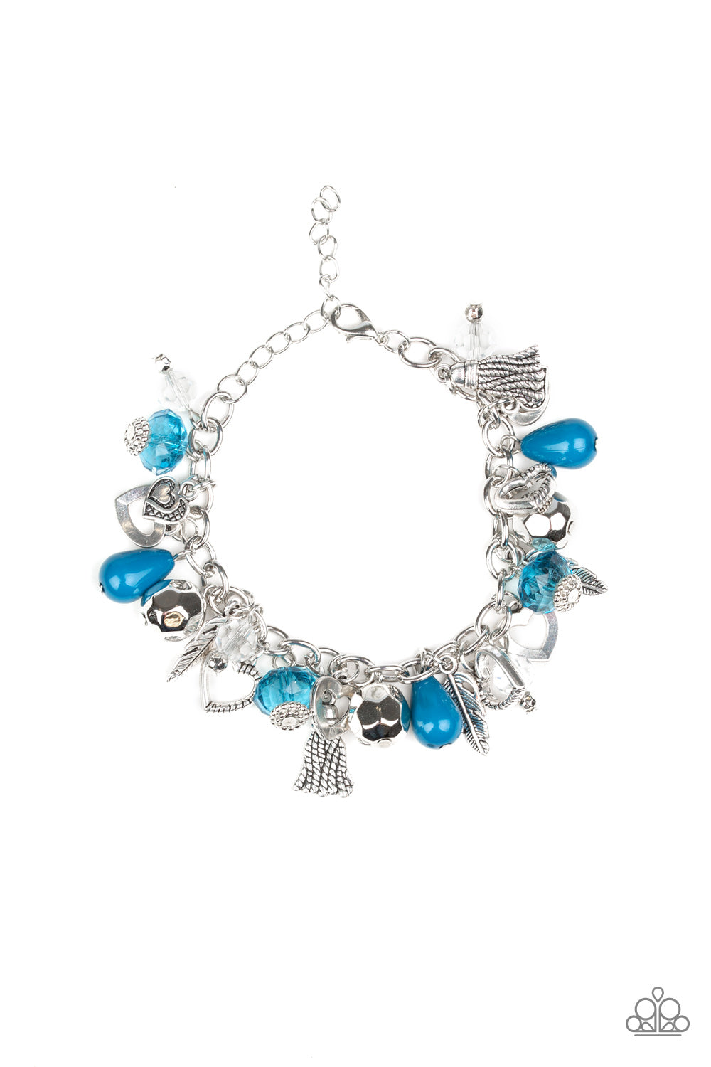 Charmingly Romantic - Blue Bracelet