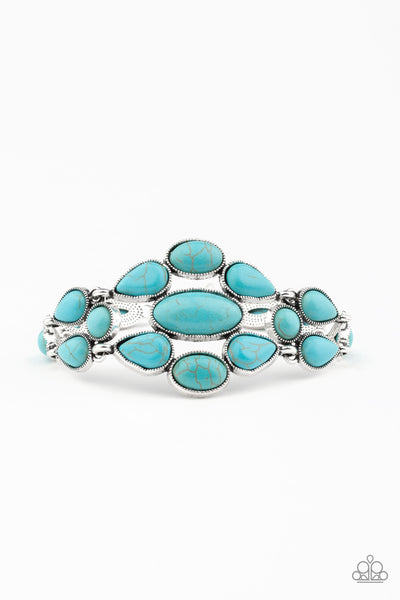 Blooming Prairies - Blue Bracelet