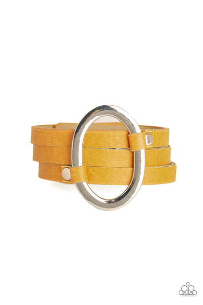 Cowgirl Cavalier - Yellow Wrap Urban Bracelet