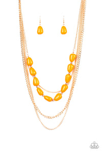 Trend Status - Orange Necklace