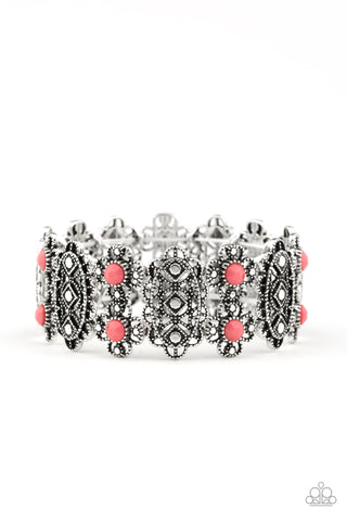 Majestic Gardens - Pink Bracelet