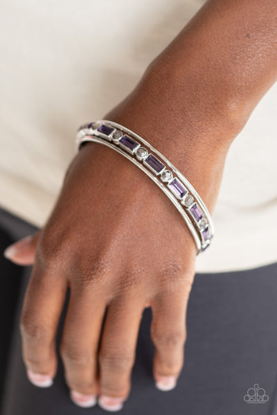 HEIR Toss - Purple Bangle Bracelet