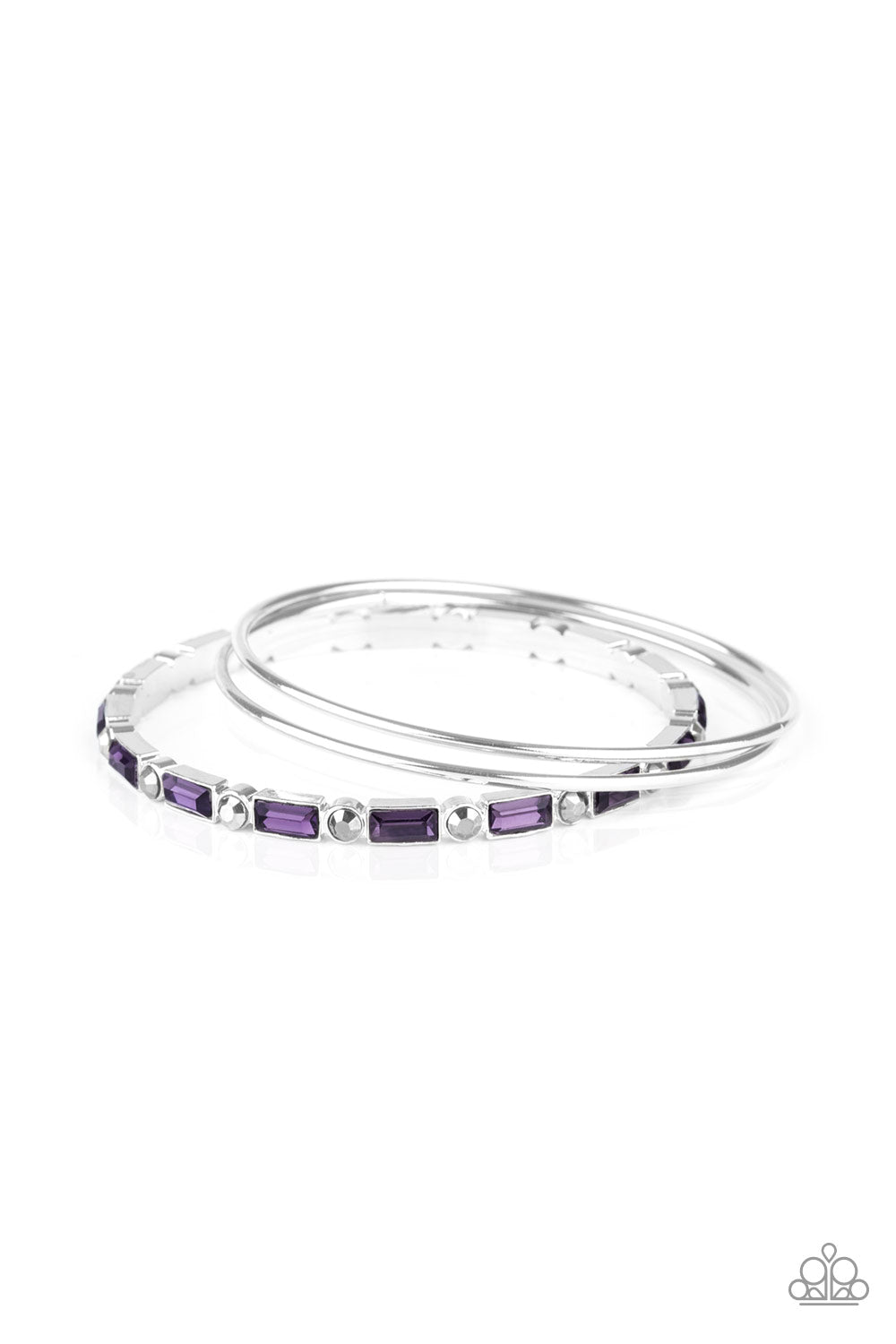 HEIR Toss - Purple Bangle Bracelet