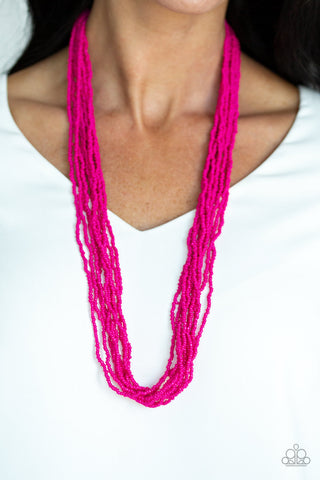 Congo Colada - Pink Necklace