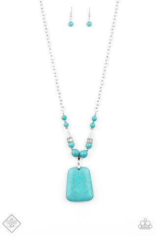 Sandstone Oasis - Blue Necklace