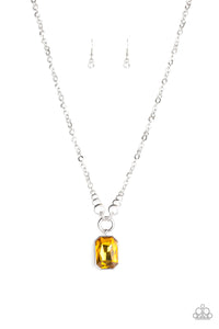Queen Bling - Yellow Necklace