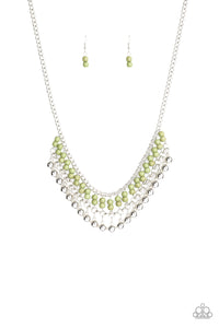 Beaded Bliss - Green Necklace