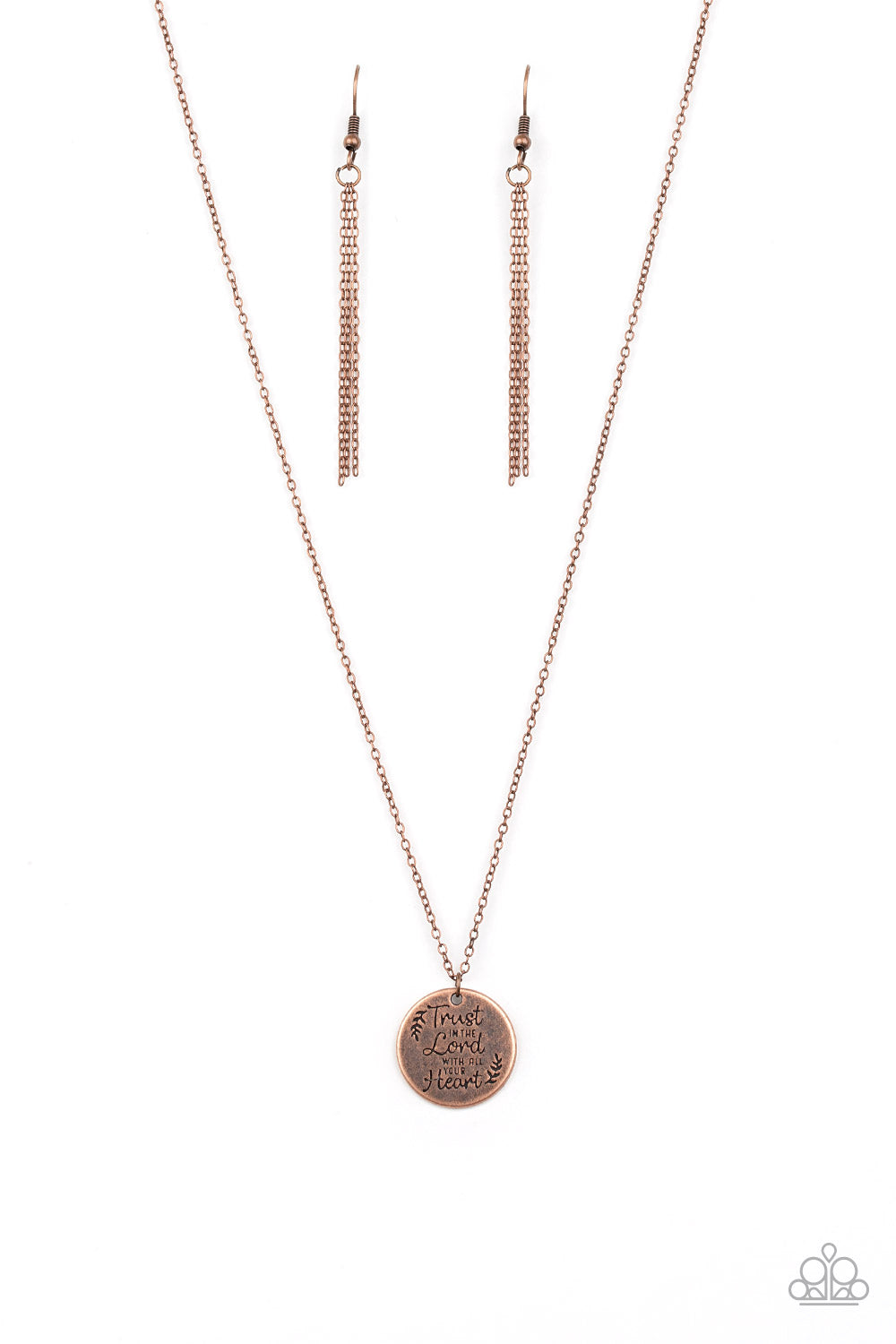 All You Need Is Trust - Copper Necklace