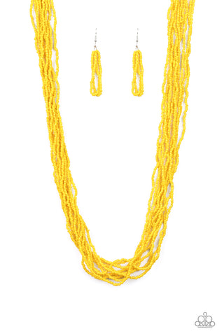 Congo Colada - Yellow Necklace
