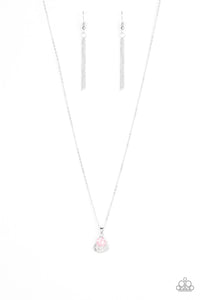 Turn On The Charm - Pink Necklace