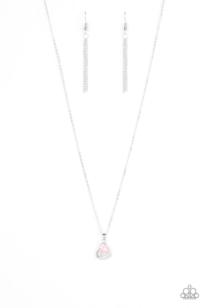Turn On The Charm - Pink Necklace