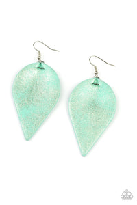Enchanted Shimmer - Green Earrings